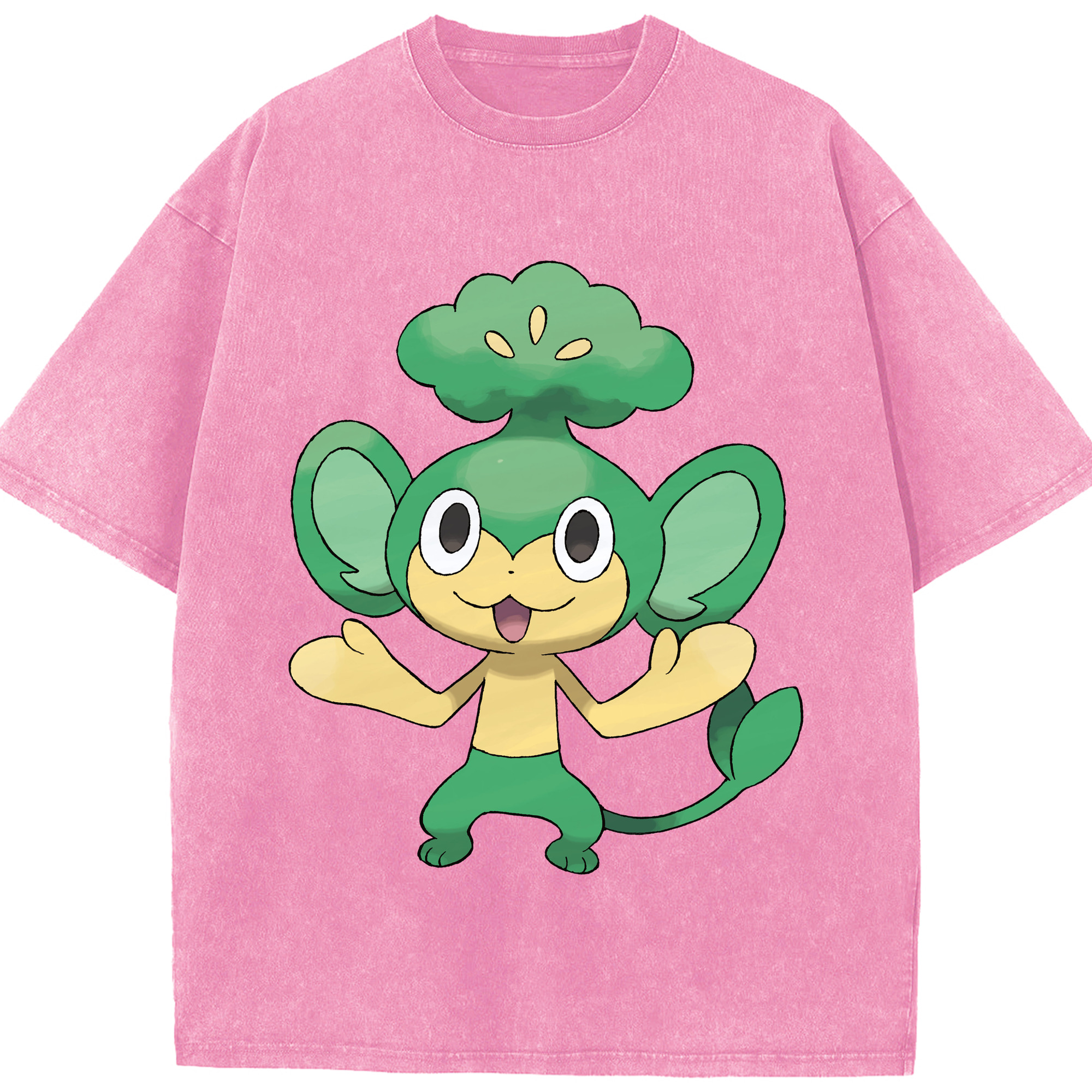 （画像用） ポケットモンスター Pokémon 綿100% ヴィンテージ風 半袖Tシャツ（フロントプリント）